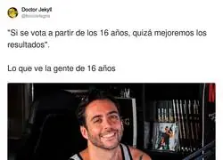 La madurez que hay a los 16 años es bastante lamentable