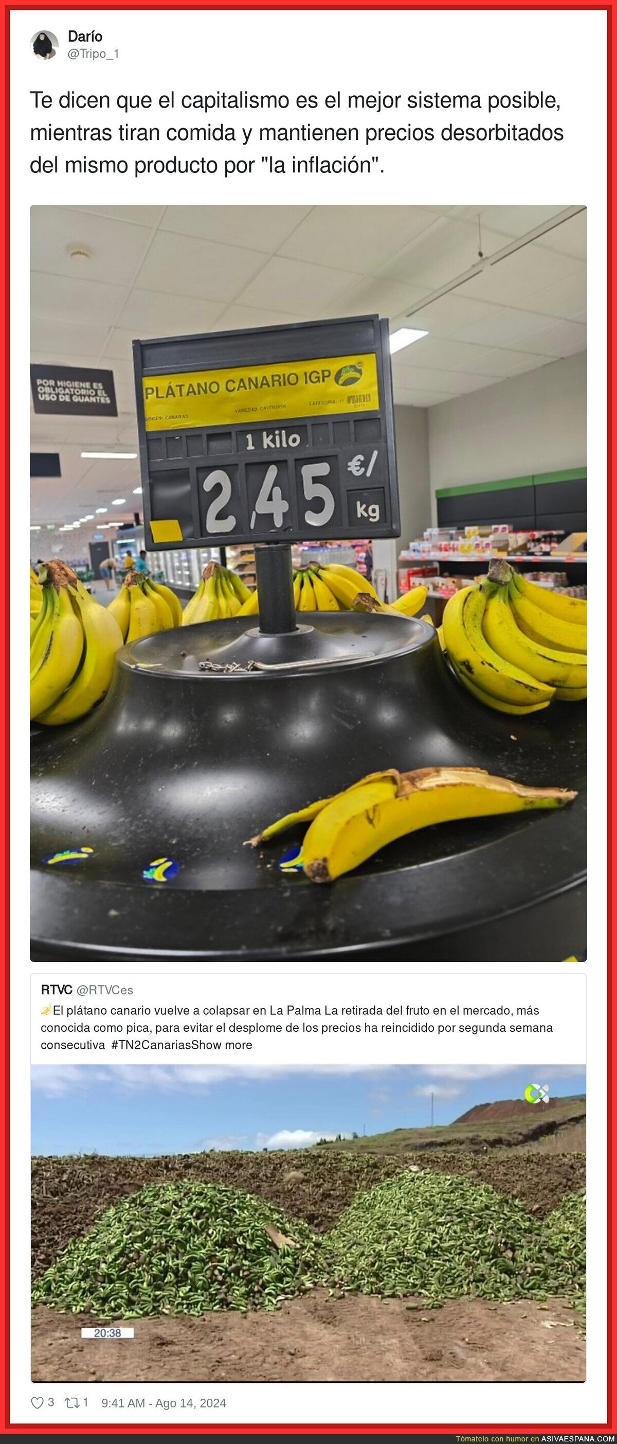 Los tremendos precios que tenemos en supermercados