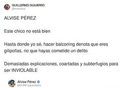 Alvise Pérez vuelve a demostrar lo poco inteligente que es