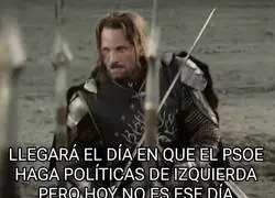 Esperando el día del PSOE