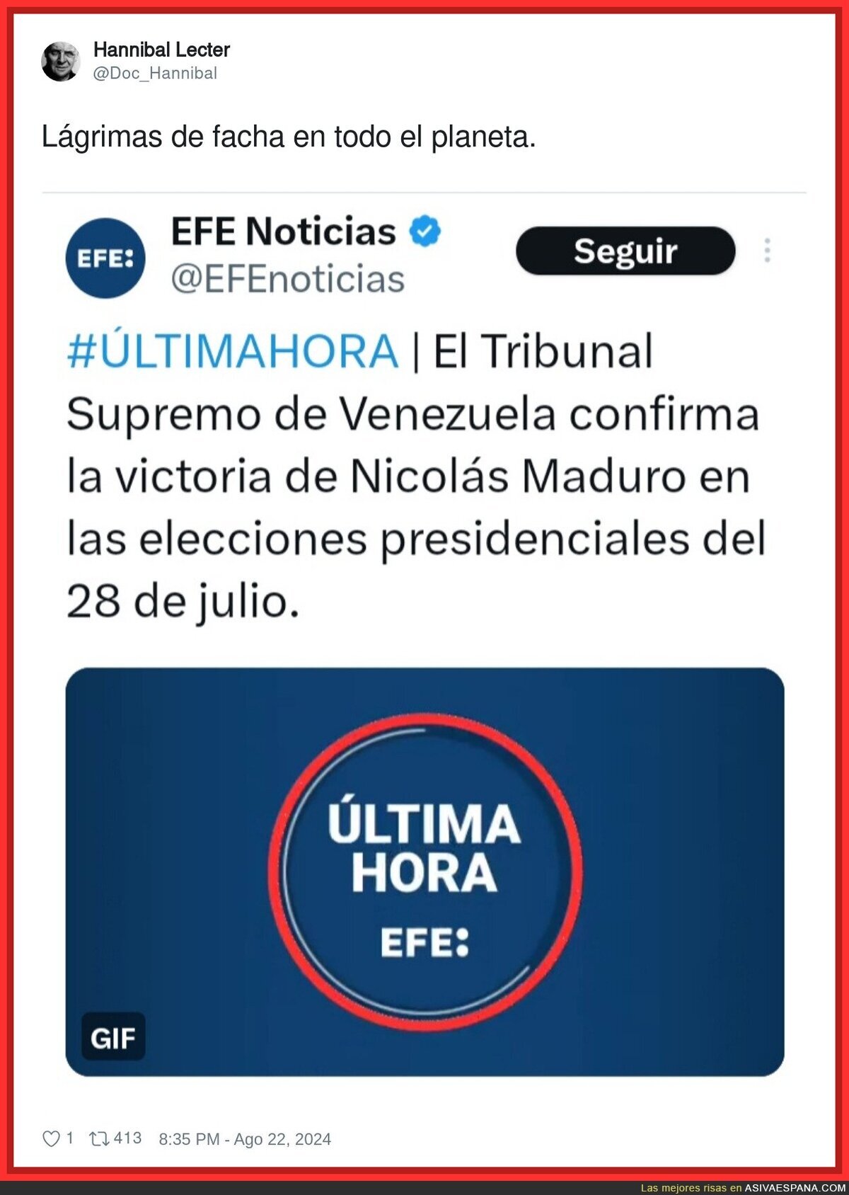 Nicolás Maduro es el claro vencedor en Venezuela