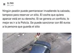 Una lección para quien no sepa esto en la calzada