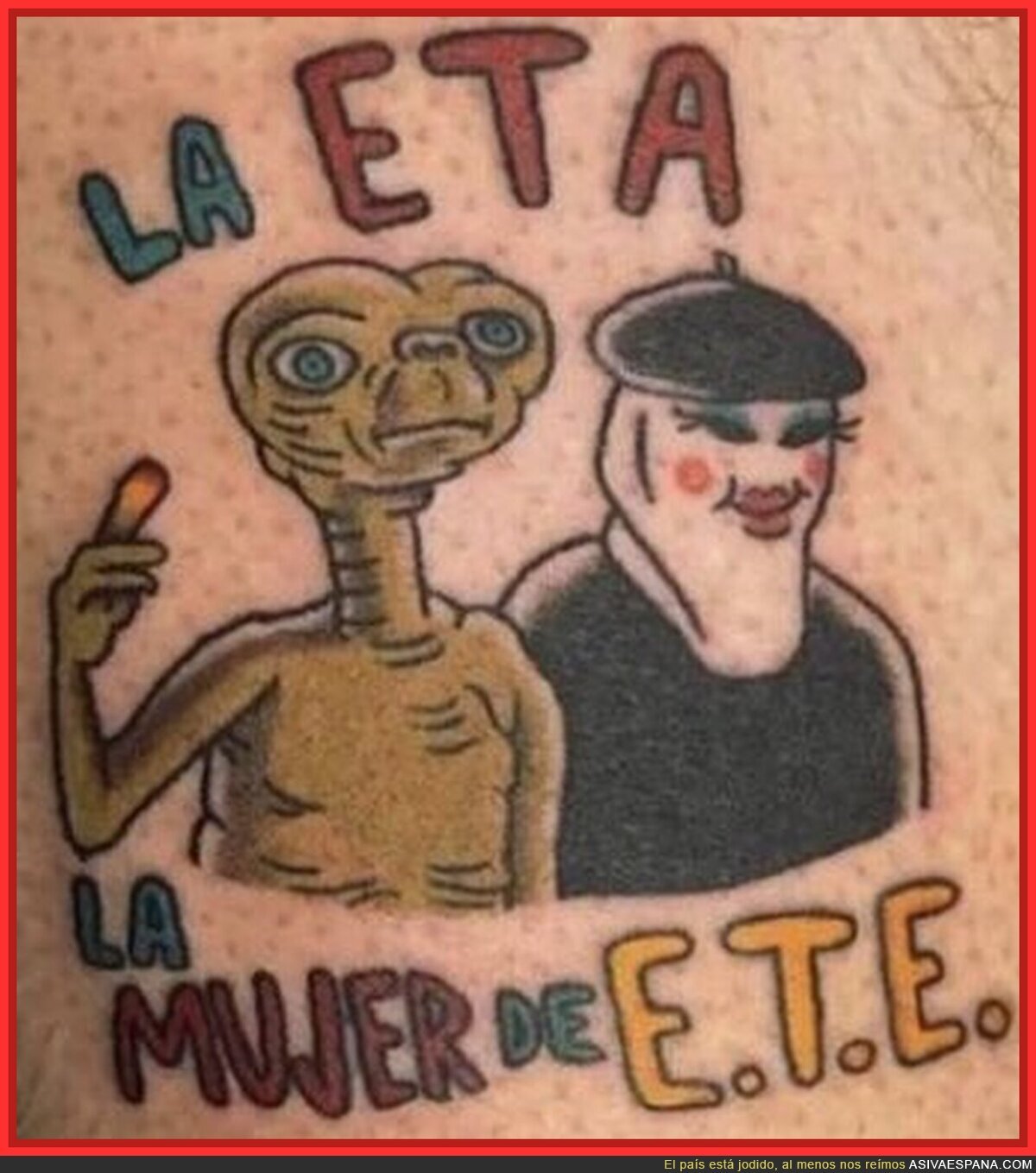 Un gran tatuaje, las cosas como son