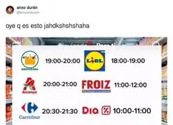 Los supermercados han revolucionado