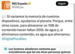 ING y la información confusa