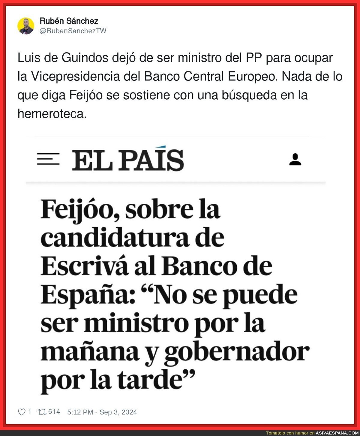 Feijóo y su poca credibilidad