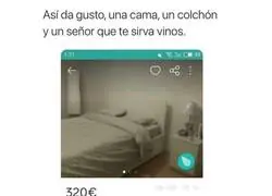 Servicio completo a la cama