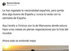 Bertrand Mondongo por una vez ha dado en el clavo