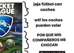 Así es el Rocket League