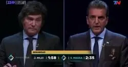 La lamentable frase de Milei en pleno debate electoral que le ha condenado