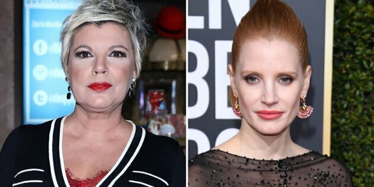 ¿Qué tienen en común Jessica Chastain y Terelu Campos comiendo porras?