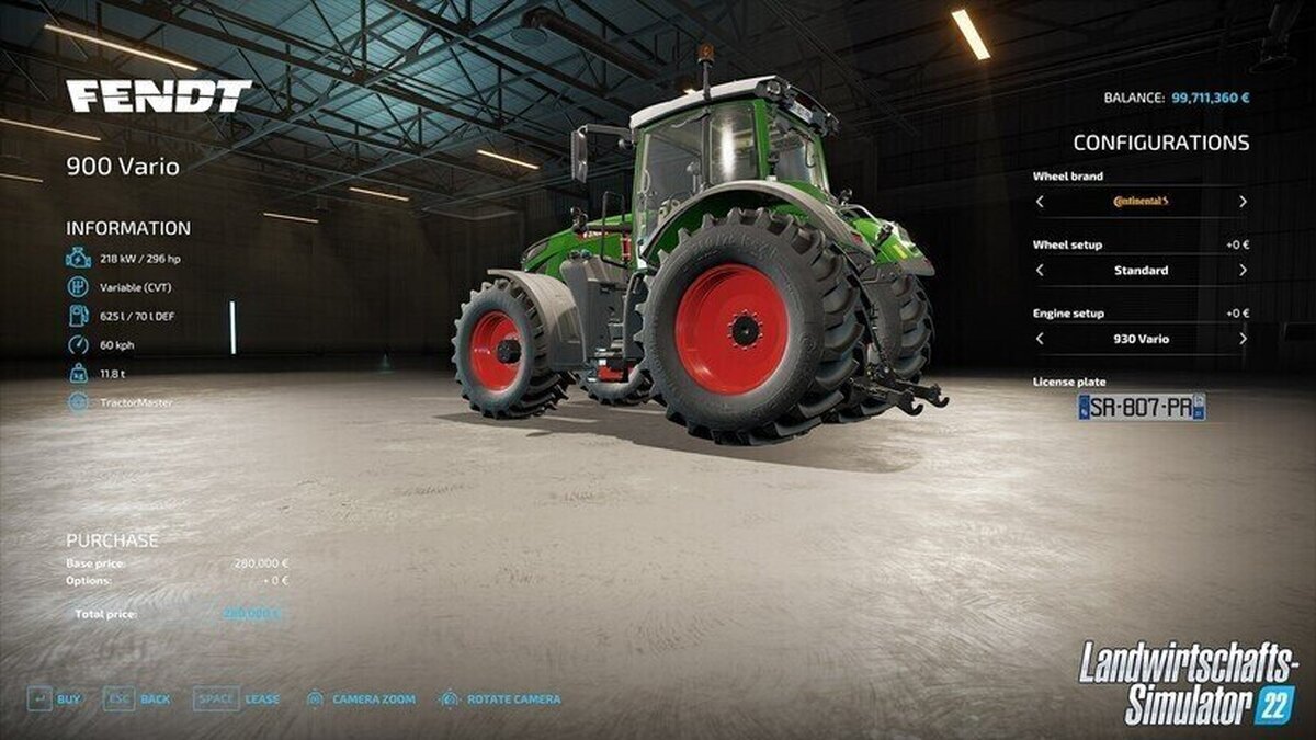 Llega Farming Simulator 22: Una nueva entrega con neumáticos Continental