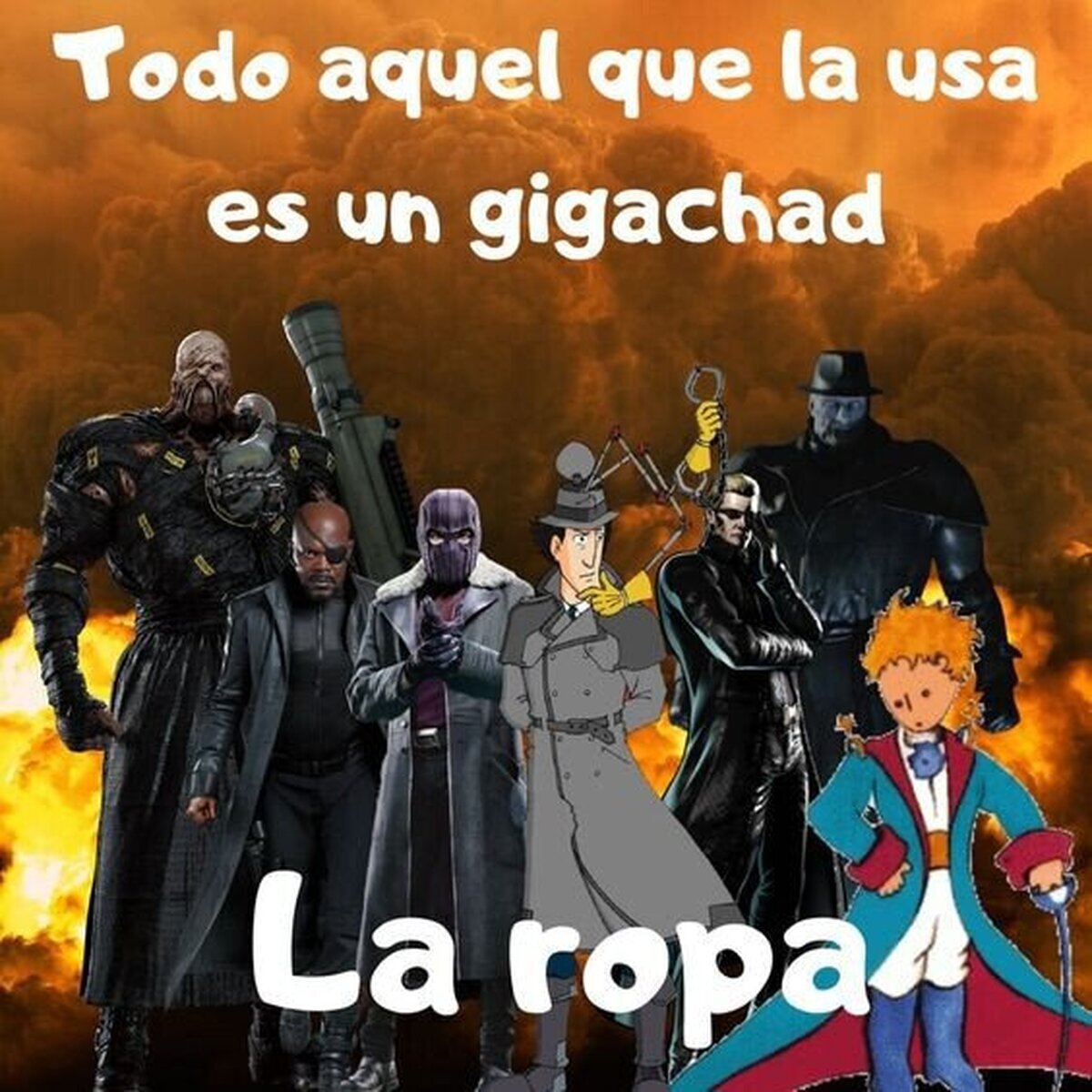 La buena gabardina, nunca falla