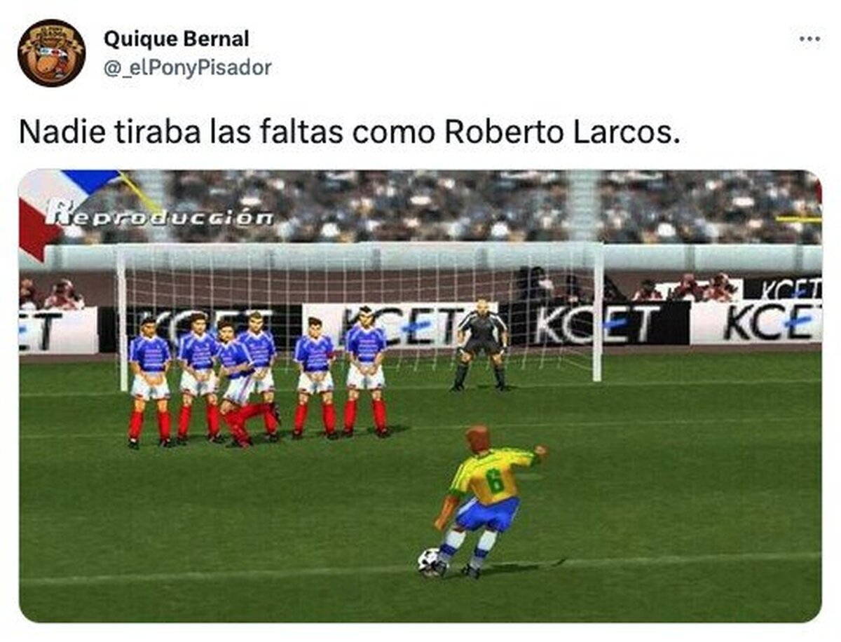 Solo superado por Juninho Pernambucano
