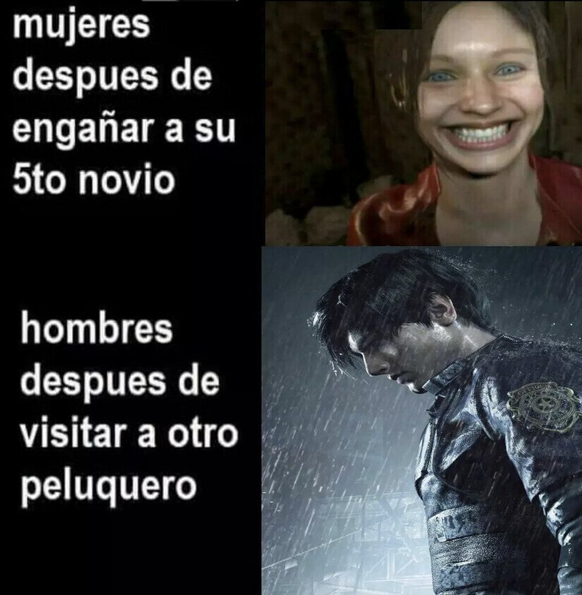 Diferentes sentimientos