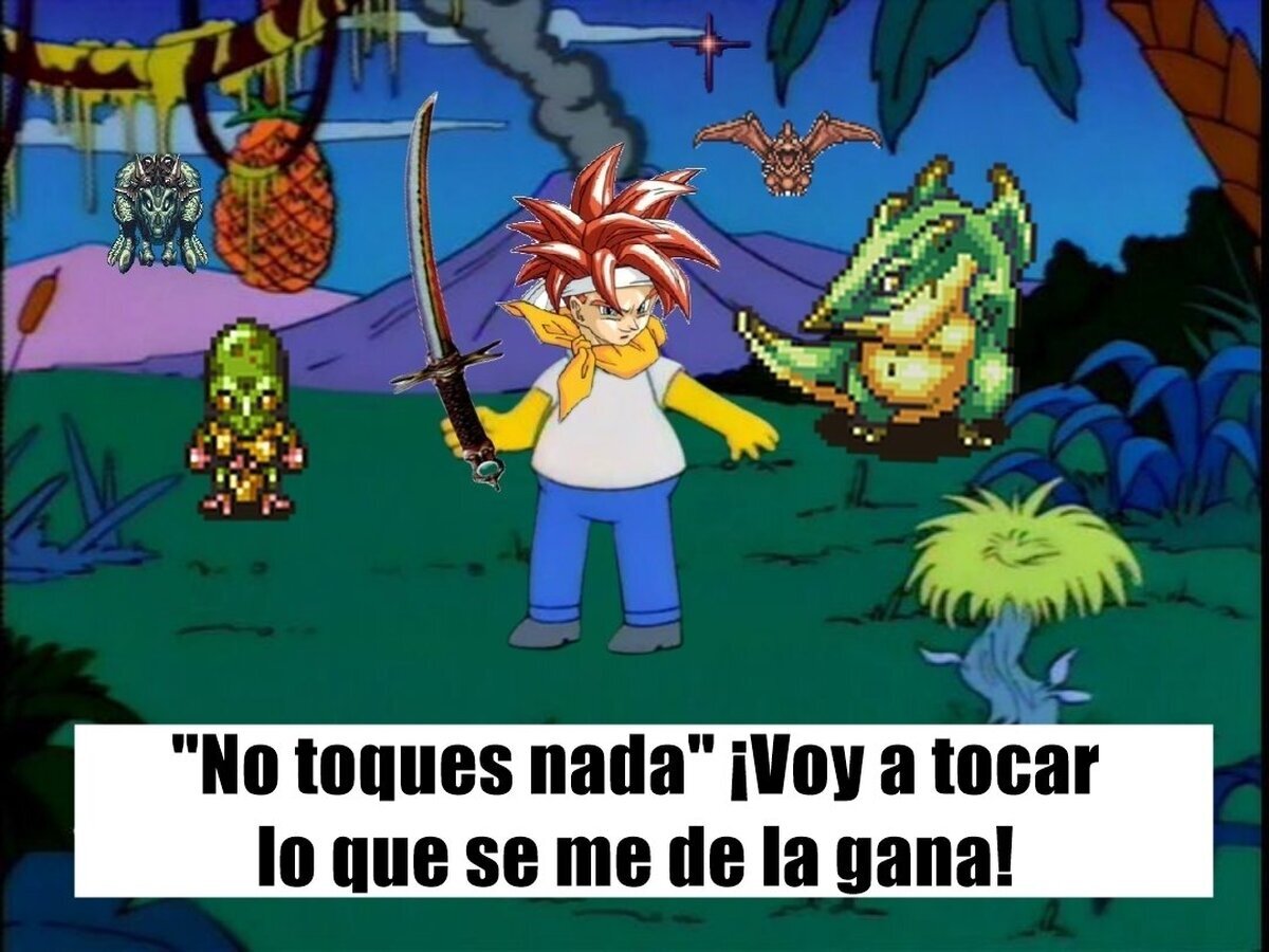 ¡Nooo, Chrono!