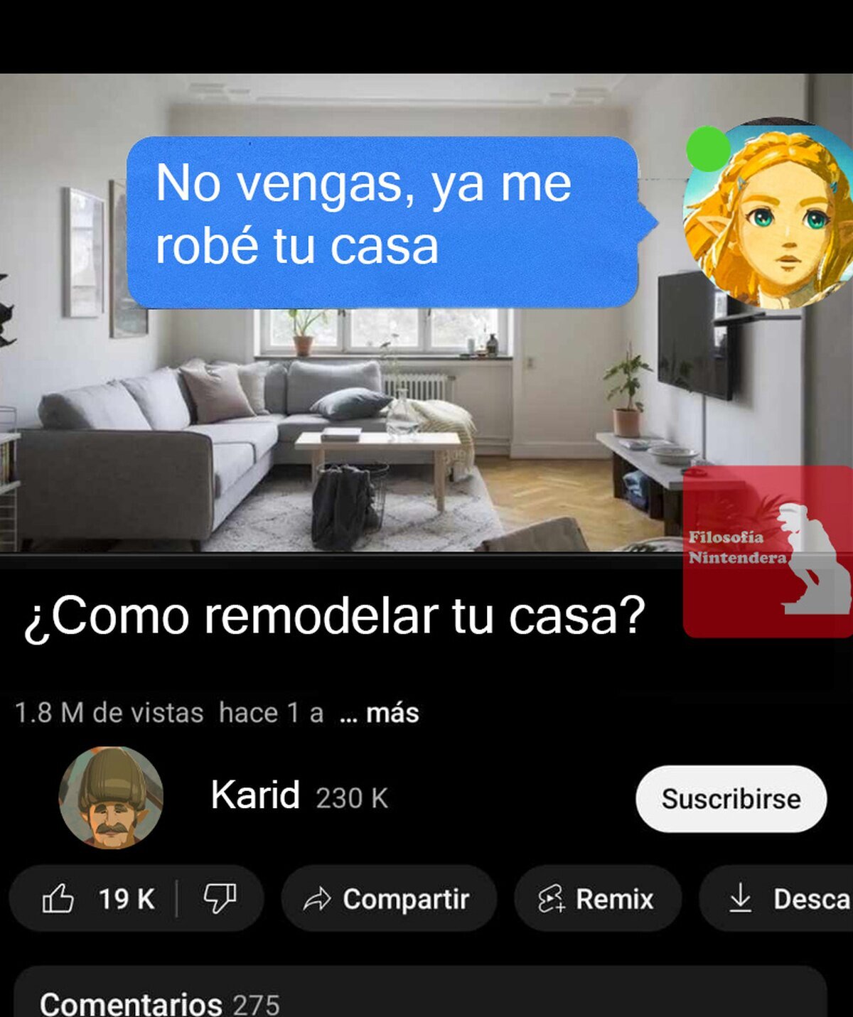 Pero qué descarada