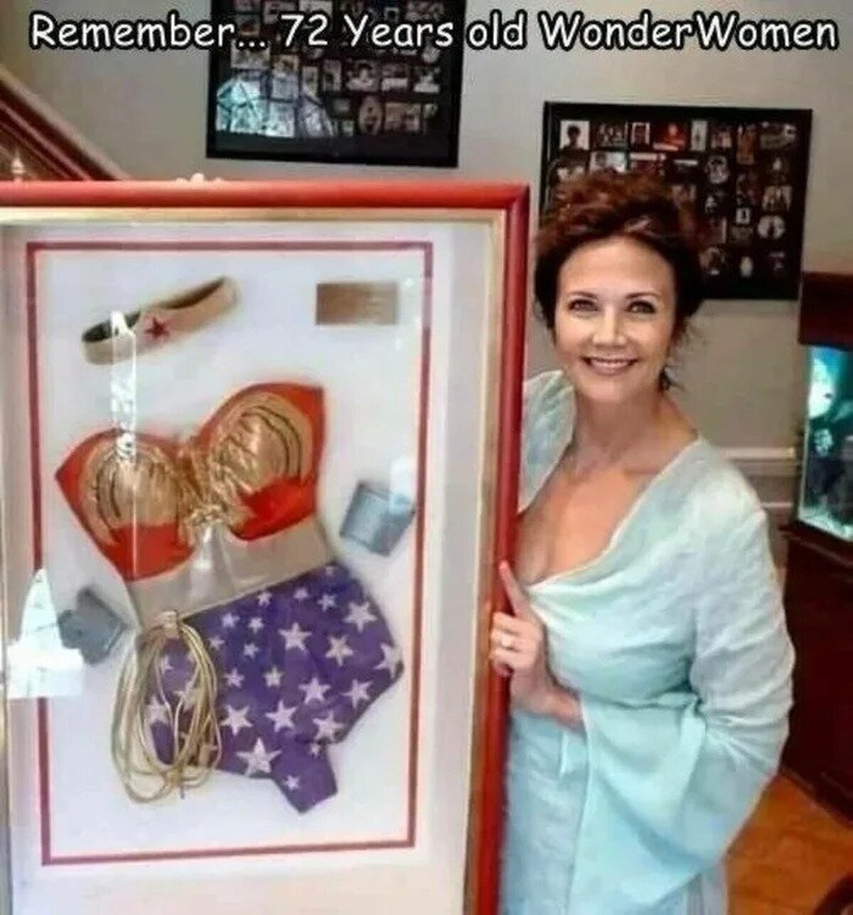La Wonder Woman original, Lynda Carter sigue igual de radiante a sus más de 70 años