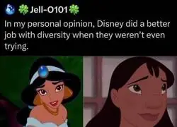 El aporte a la diveridad de Disney cuando aun no sabía que lo hacía