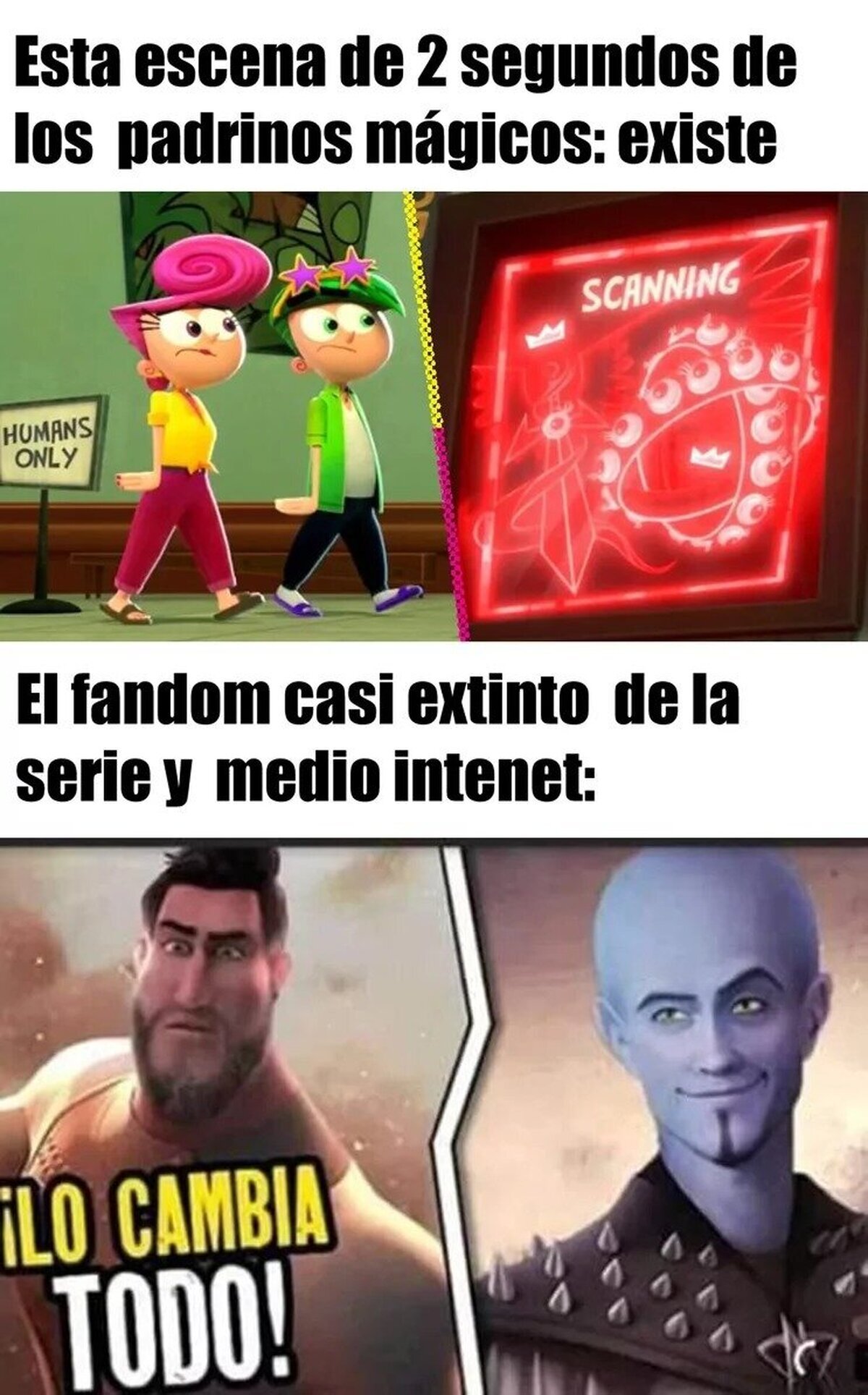 La escena que revivió a Los Padrinos Mágicos