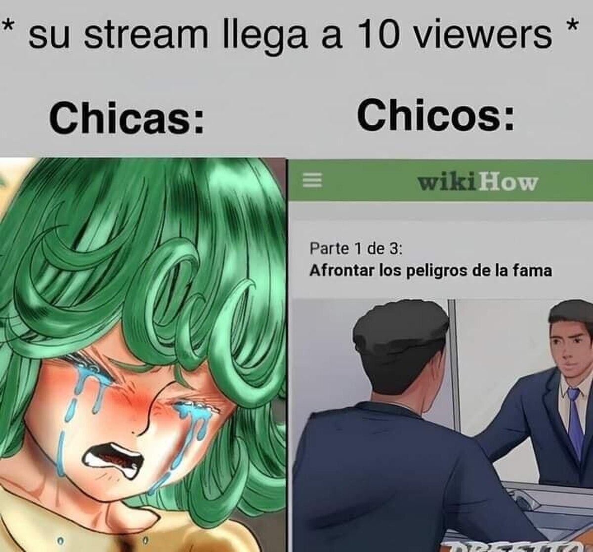 Que miedo tanto éxito