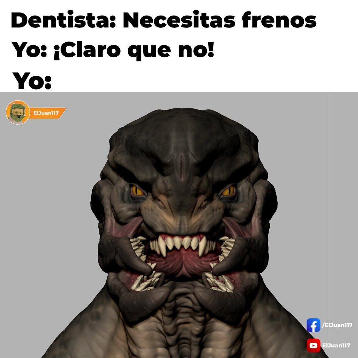 La boca de un campeón