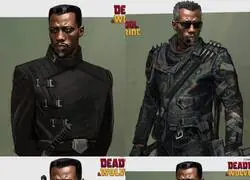 Artes conceptuales de Wesley Snipes como Blade