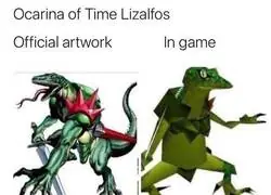 En el pasado el arte promocional era diferente al juego