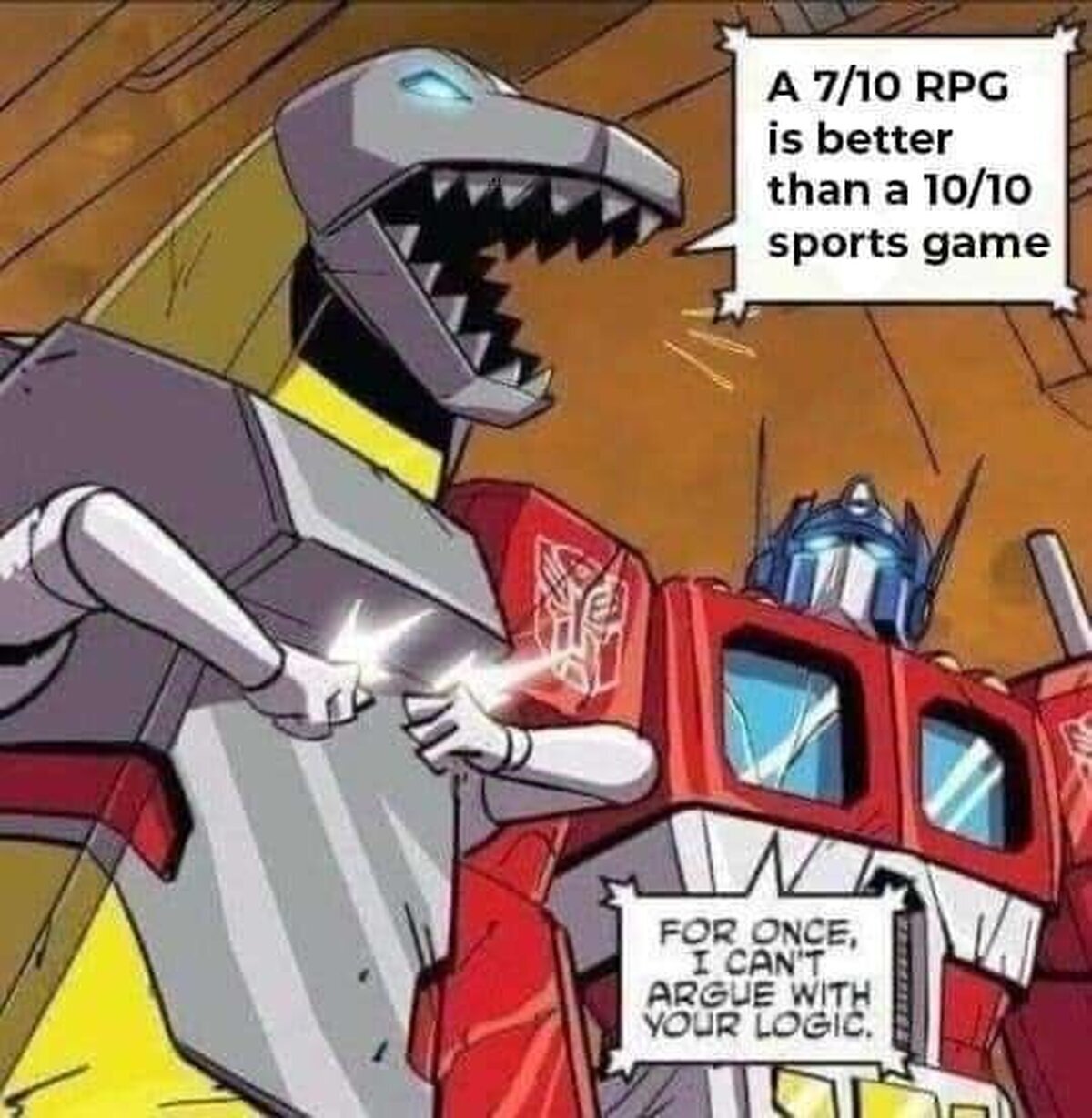 Grimlock tiene razon