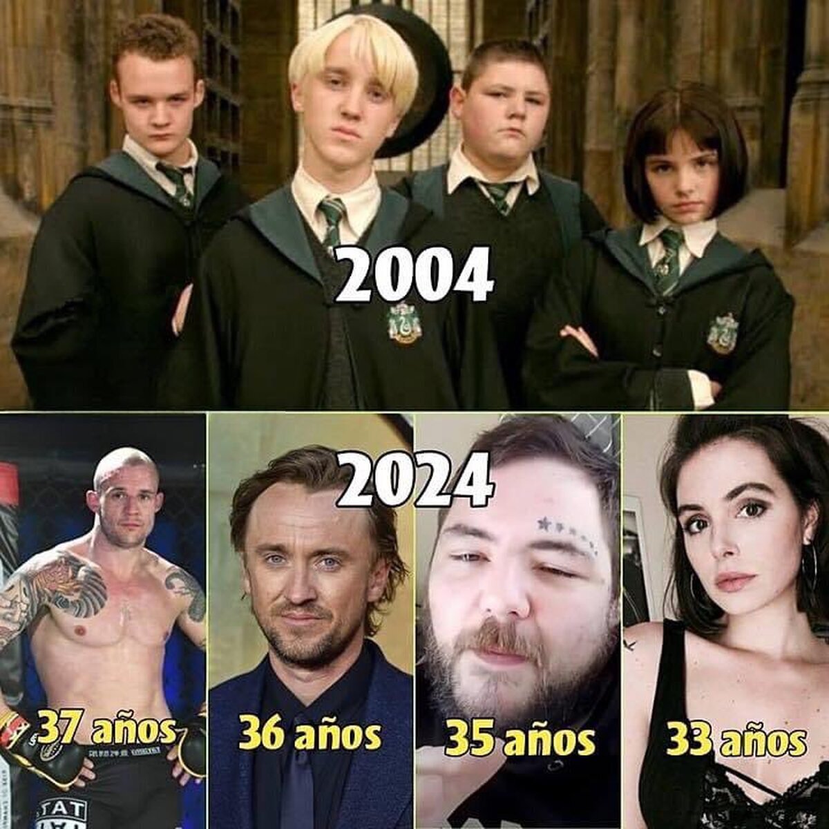 Así se ve la clase de Slytherin 20 años despues