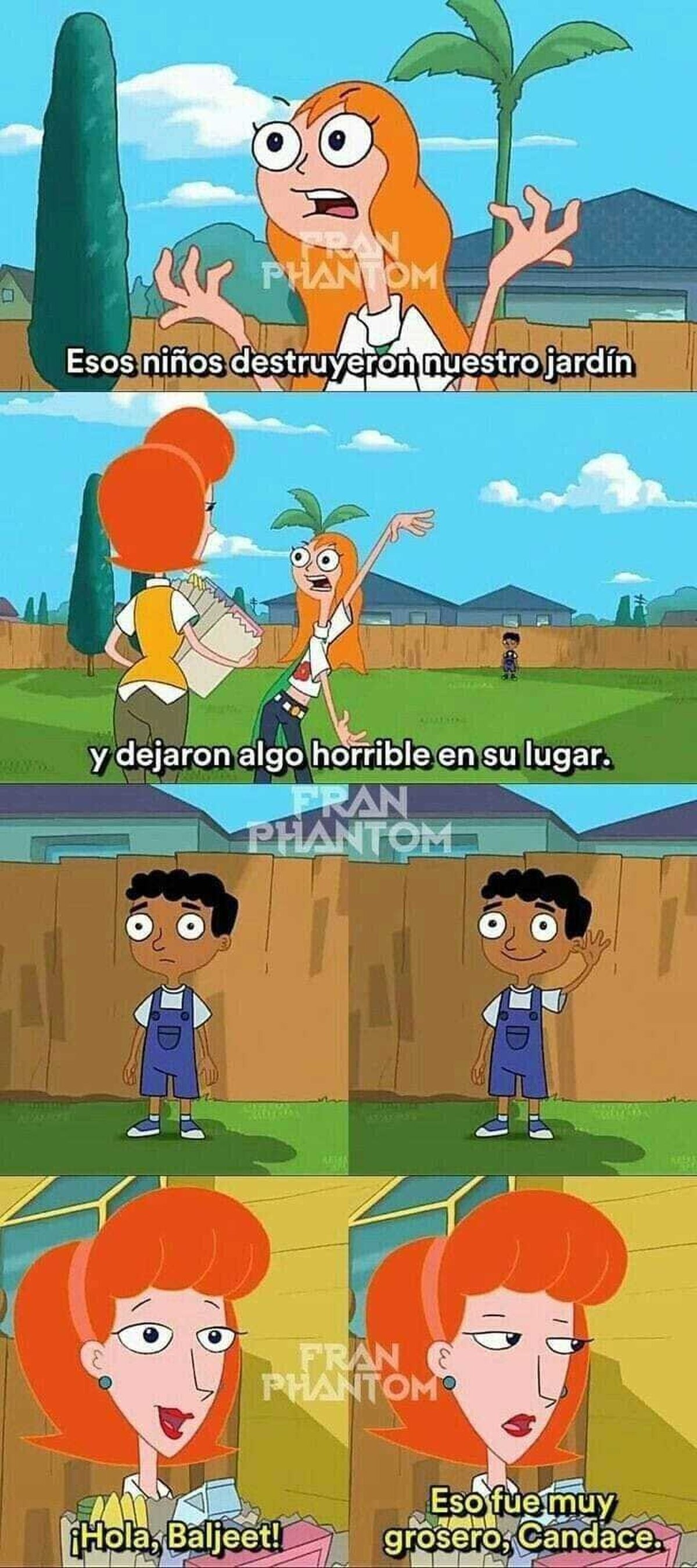 Que grosera, Candace