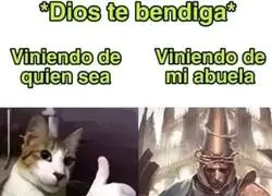 De la abuela sí lo creo