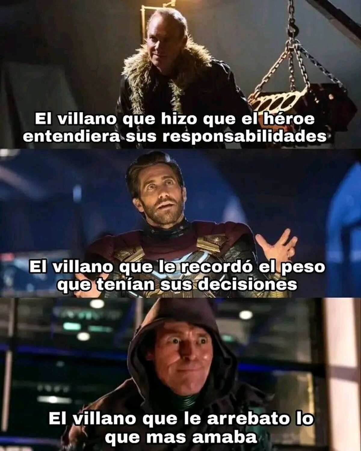 Villanos y desarrollo