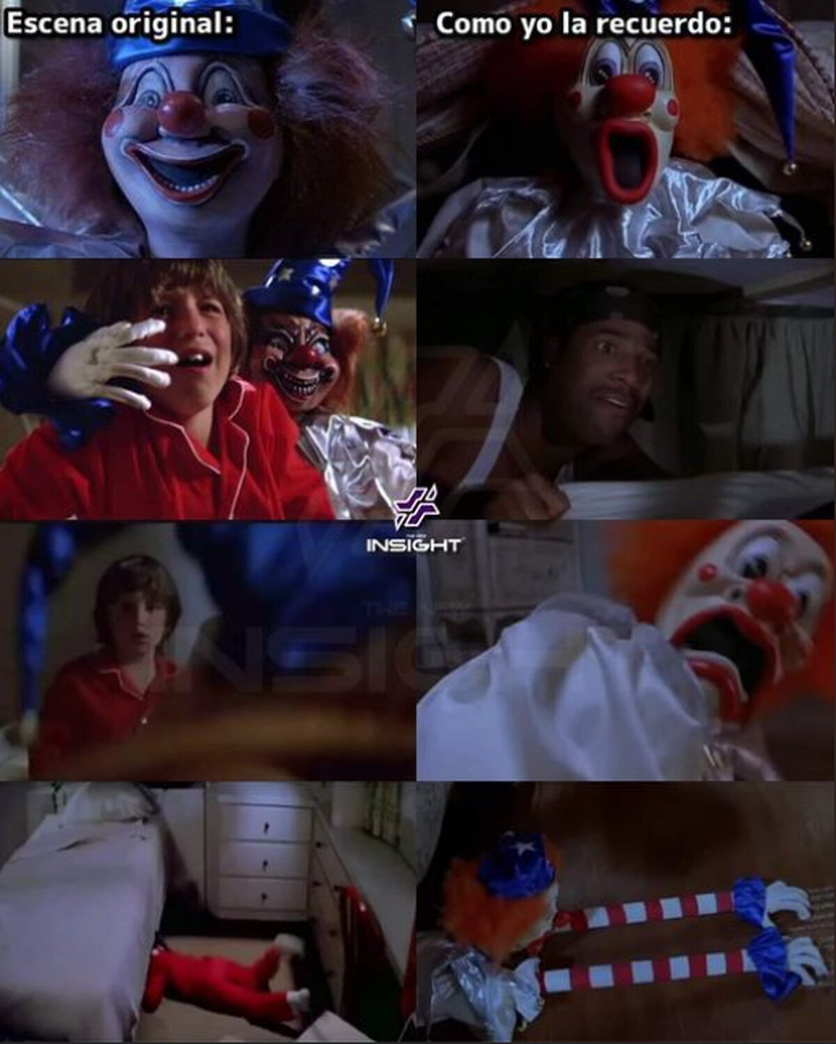 Escena mejorada por Scary Movie