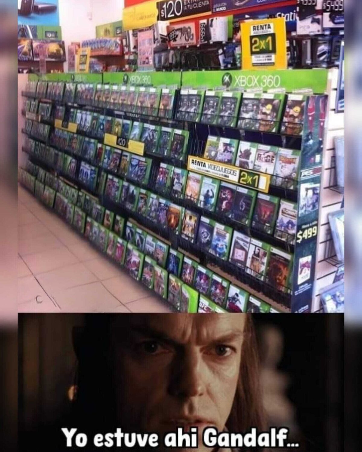 Al menos los juegos venían completos