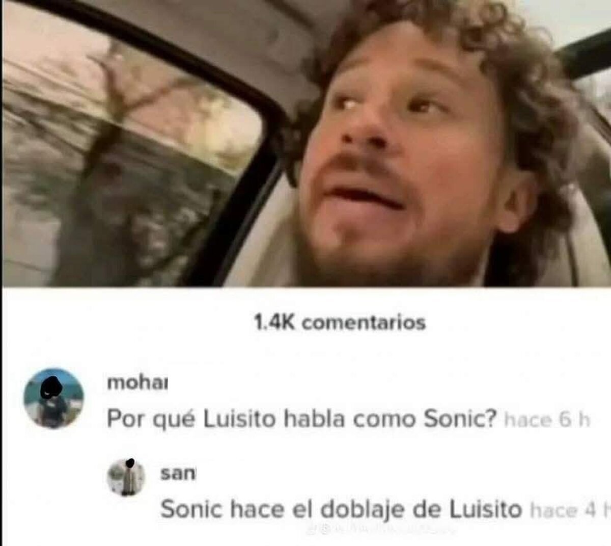 Los haters dirán que es al revés