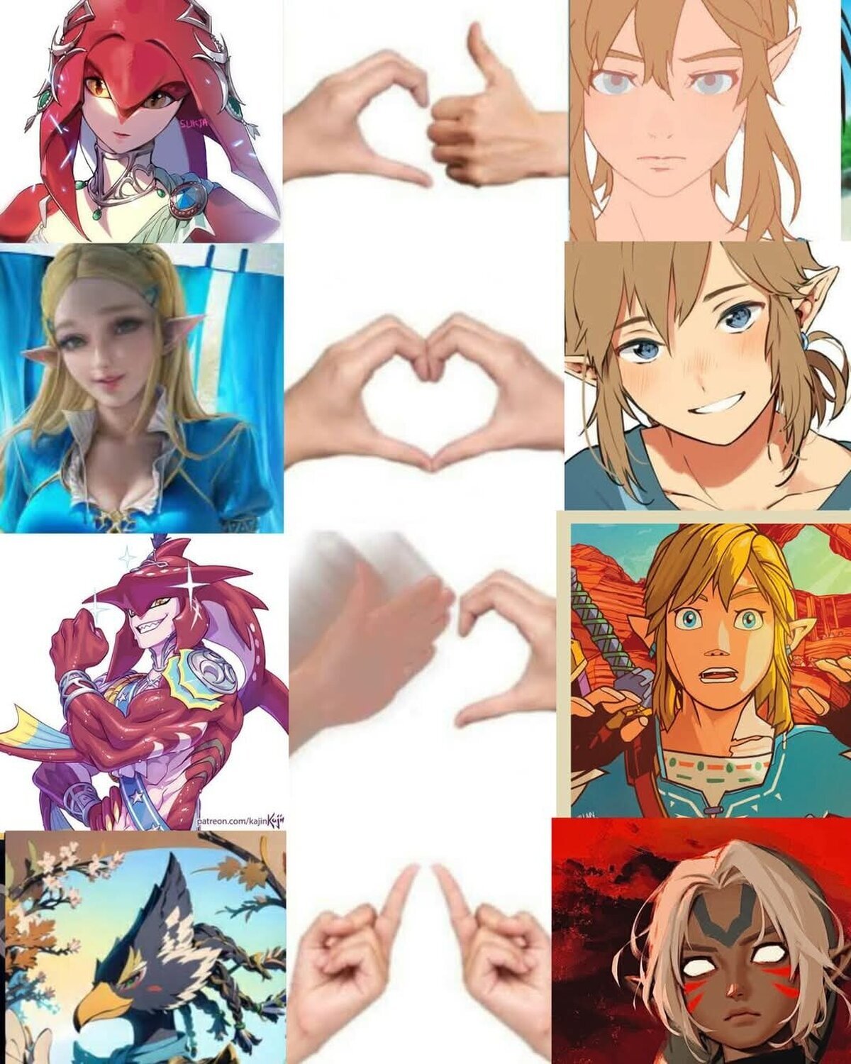 Link y cÓmo ve a sus aliados
