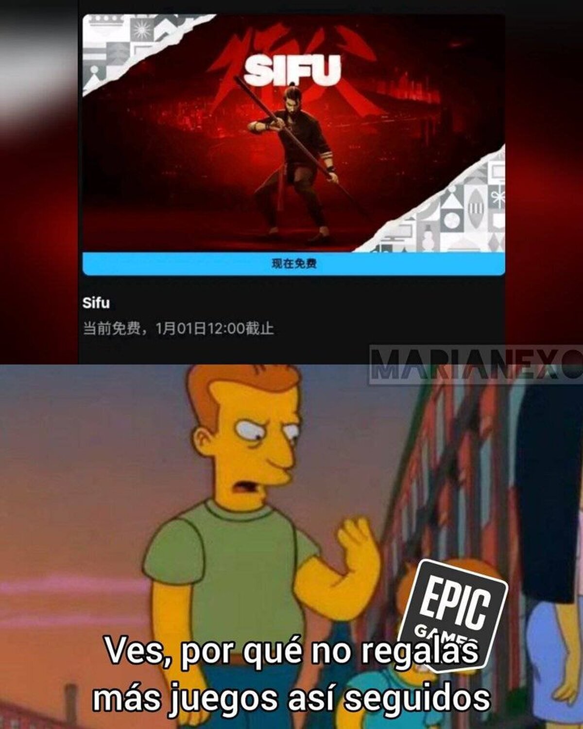 Igual no hay que ser malagradecidos con Epic