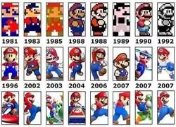 Evolución del personaje más icónico de los videojuegos
