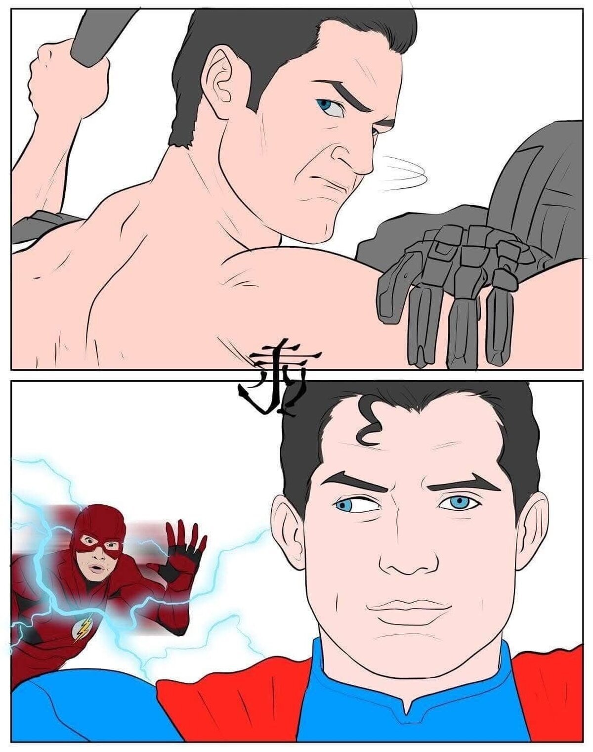 Al Superman bizco no le pasa esto