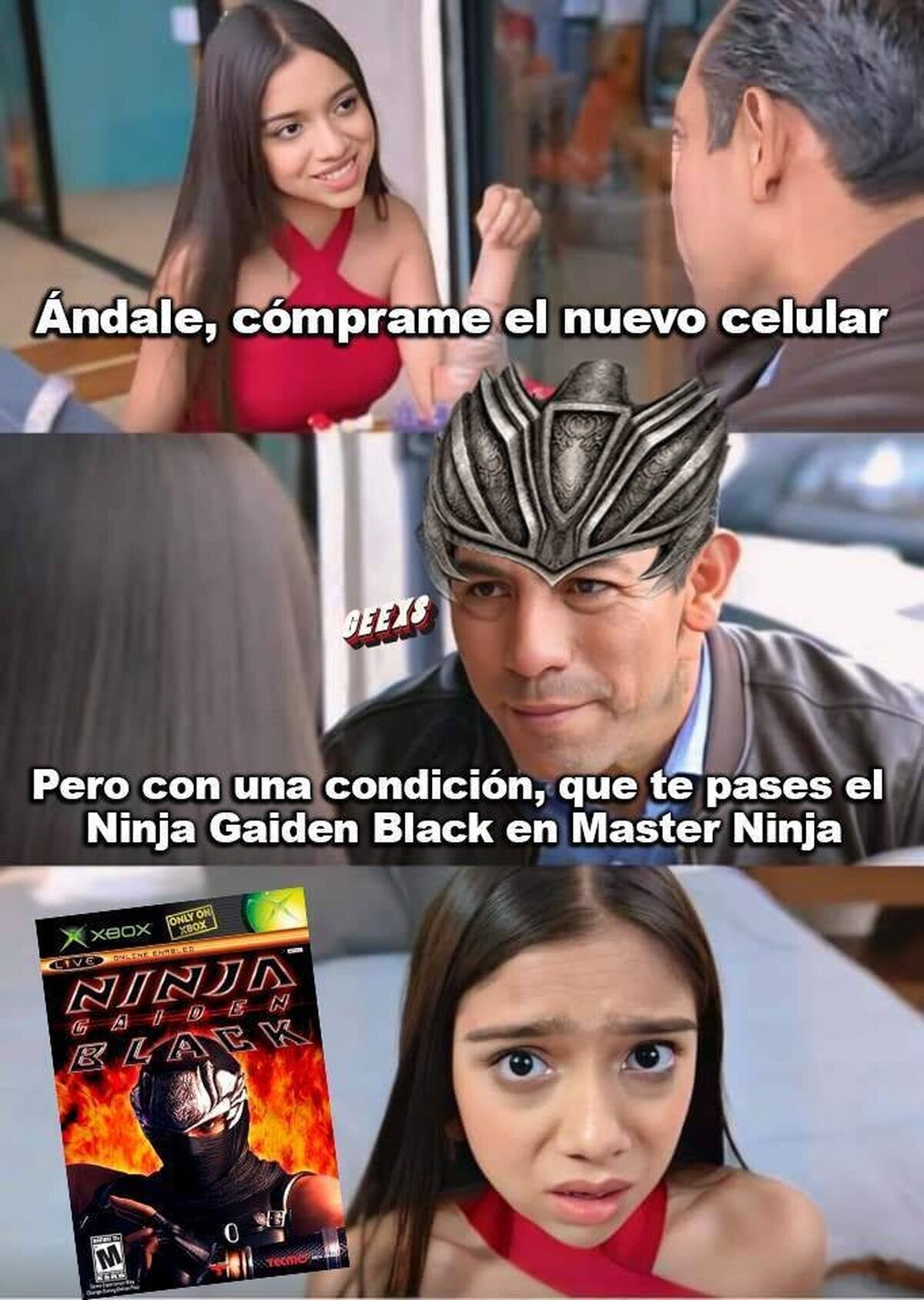 Vas a sudar sangre, niñita