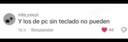 ¿Con qué quieres que juegue, con los speakers?