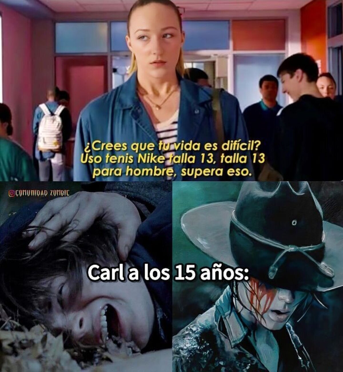 Carl a los 15 años