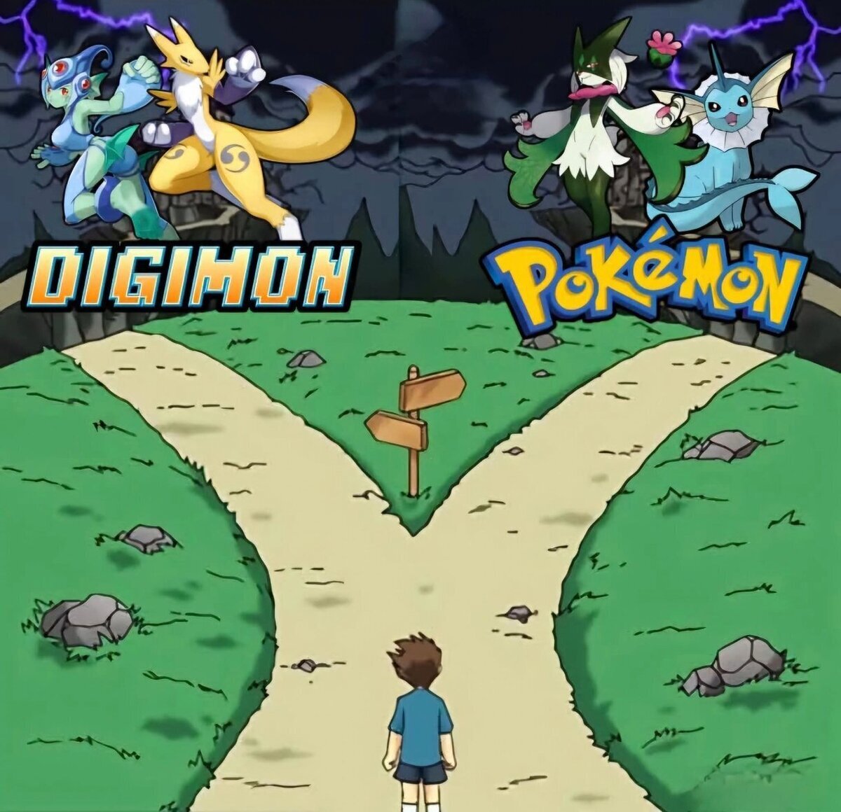 Bueno, los de Digimon saben hablar tu idioma