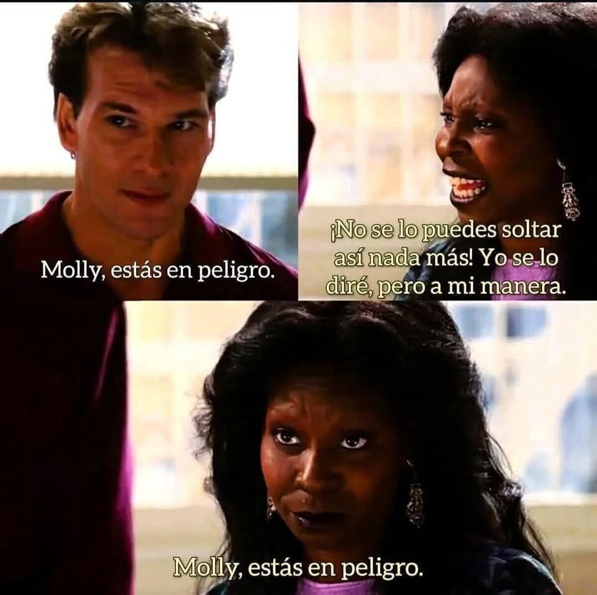 Esos fantasmas no tienen tacto