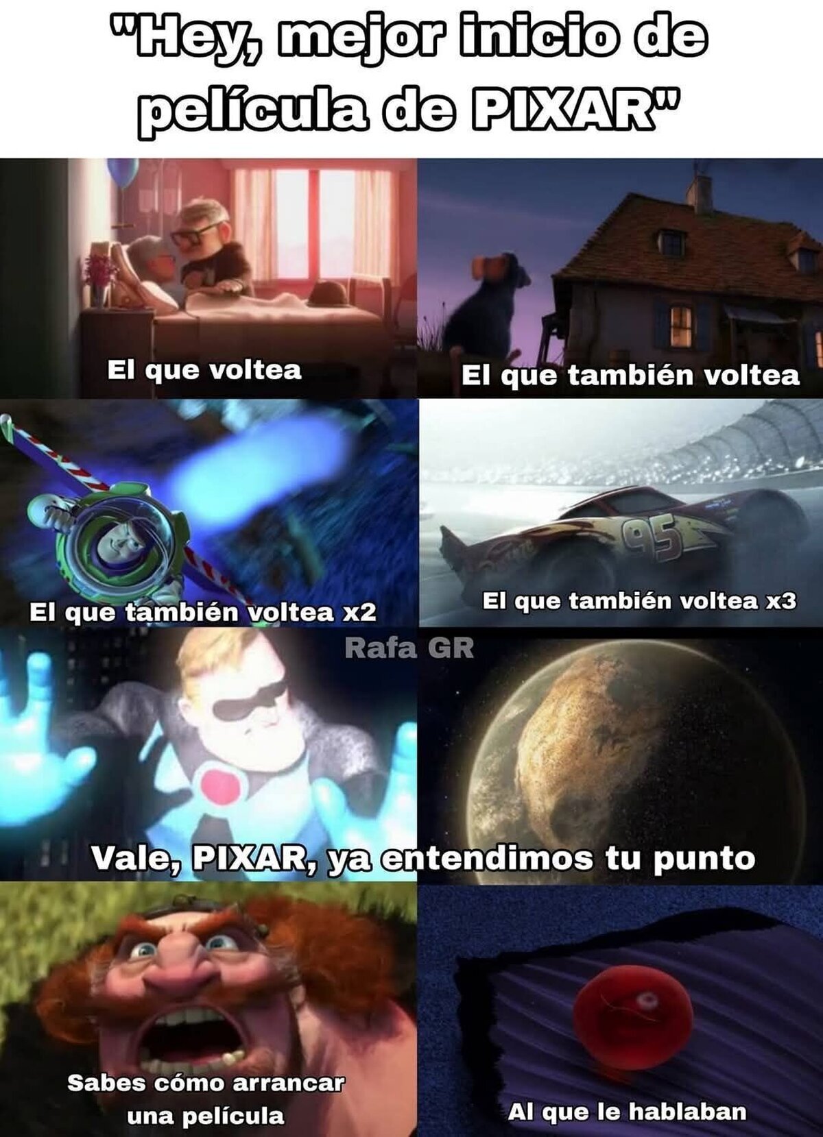 Pixar haciendo inicios...