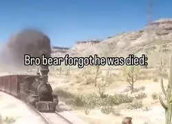 El oso olvidó que había muerto.