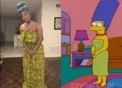 Hermosa recreación del mítico baile de Marge