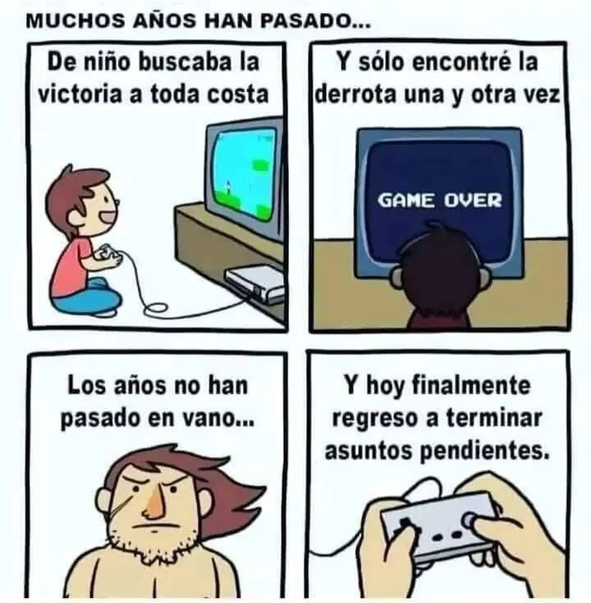 ¿Alguna vez regresaste a un juego viejo solo porque nunca pudiste terminarlo?