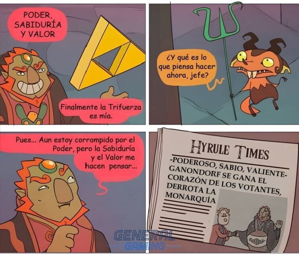 Debimos dejar que Ganondorf ganara